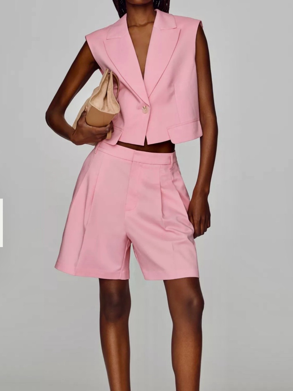 Anthropologie Maeve Tailored Crop Top Small NWT